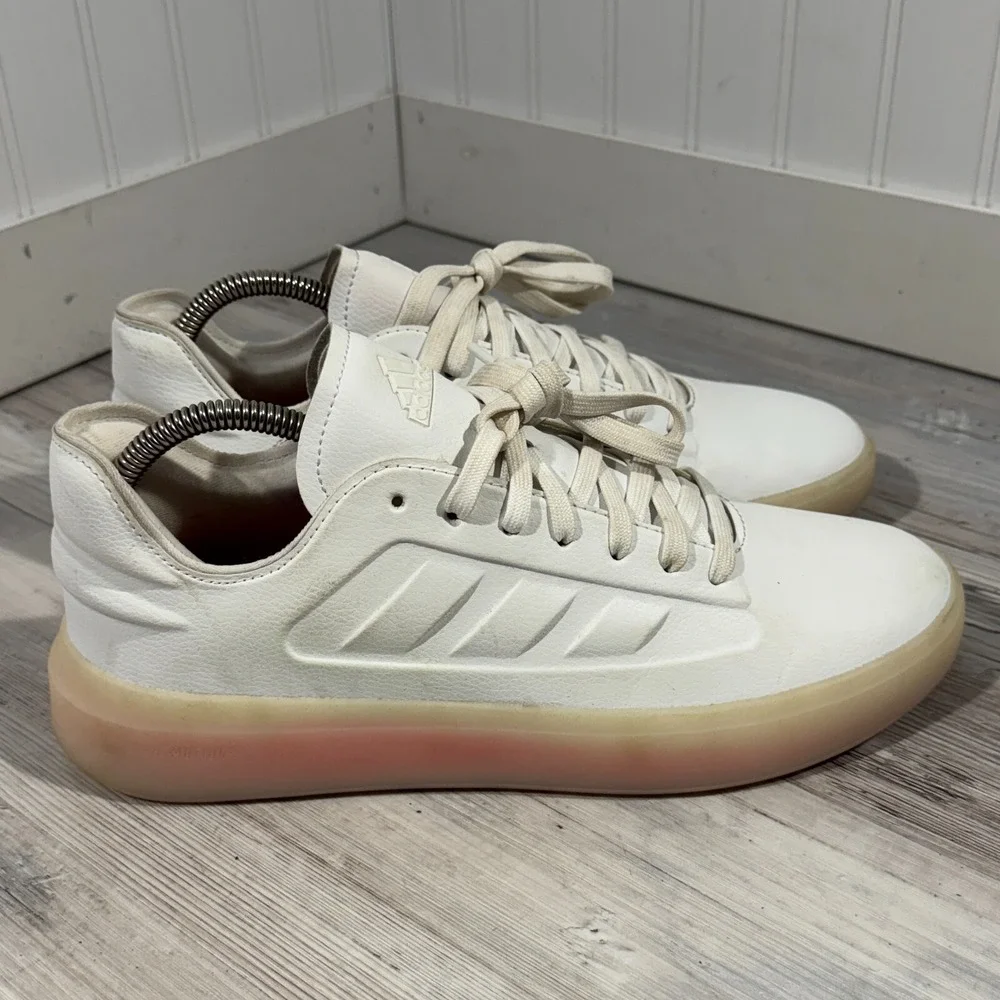 Adidas Womens Zntasy GZ2299 White Casual Shoes Sneakers Size 9.5